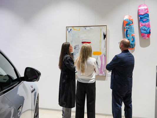 Die Kunst der Exklusivität: Kunst Event in Frankfurt mit Maserati & Marniok Art Gallery